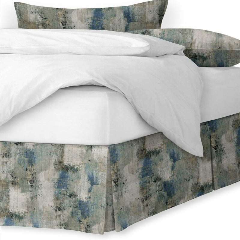 media image for thiago linen dark denim blue bedding by 6ix tailors thi pol blu cmf fd 3pc 7 233