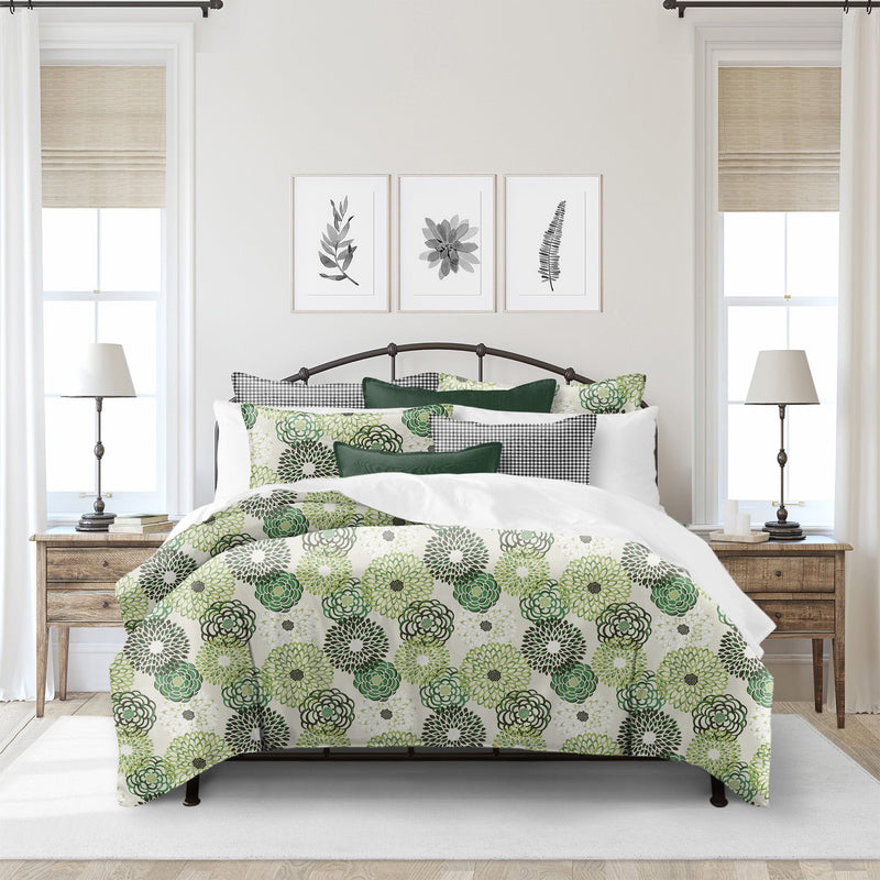 media image for gardenstow green bedding by 6ix tailor gds zin gre bsk tw 15 15 261