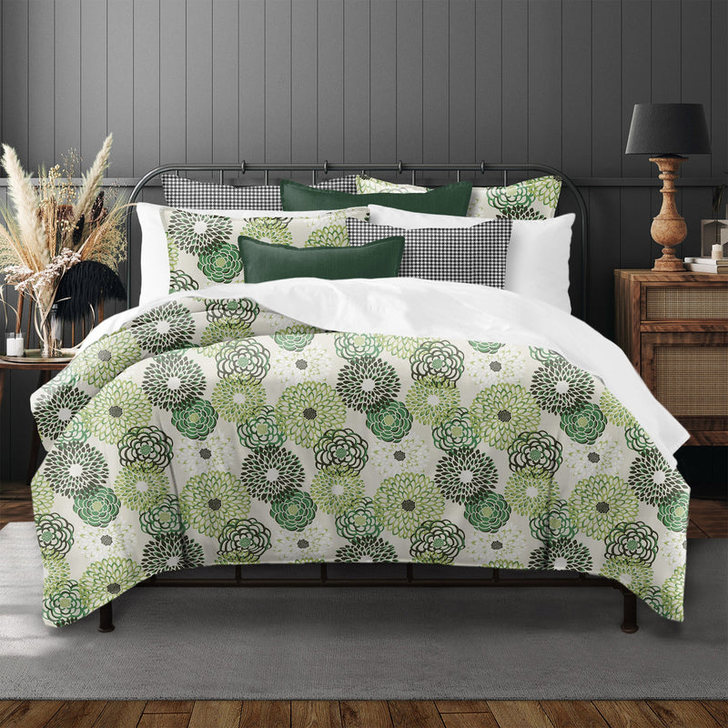 media image for gardenstow green bedding by 6ix tailor gds zin gre bsk tw 15 14 25