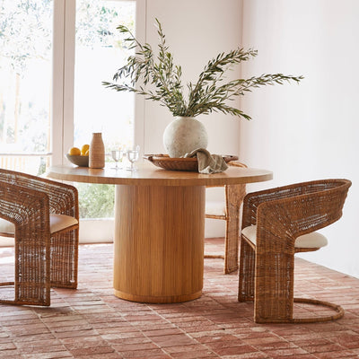 product image for gabriella round dining table in natural by woven rdtr na 4 4