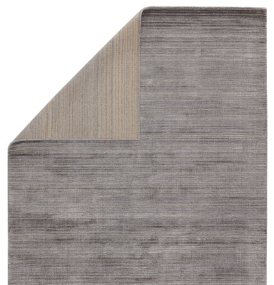product image for Gradient Handmade Solid Rug in Gray & Silver 27