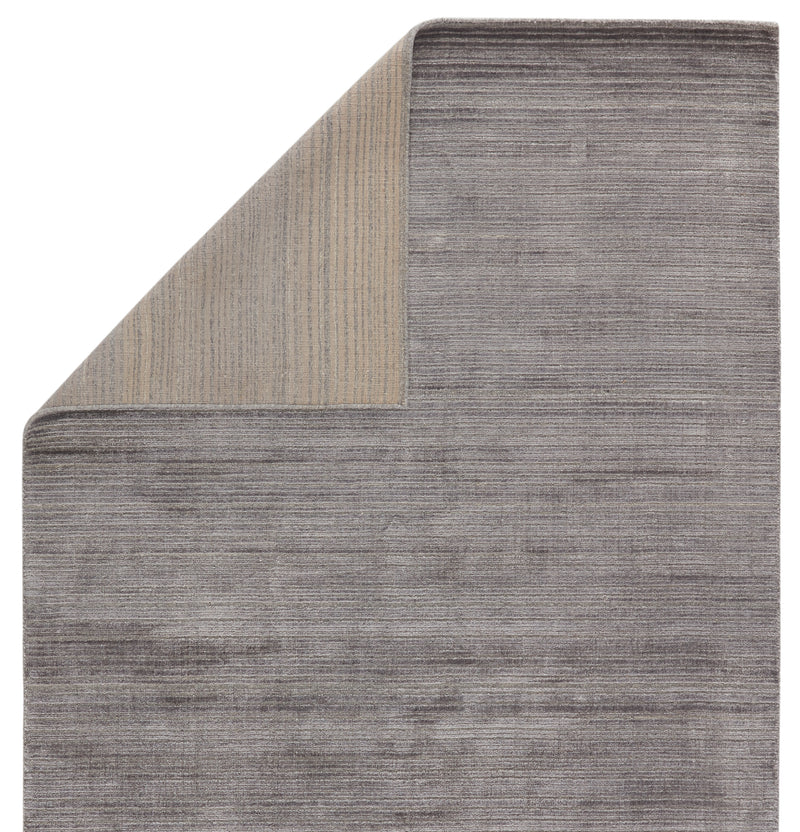 media image for Gradient Handmade Solid Rug in Gray & Silver 247