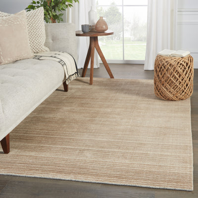 product image for Gradient Handmade Solid Rug in Tan & Beige 17