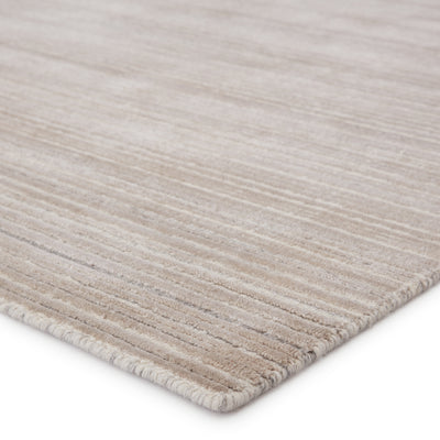 product image for Gradient Handmade Solid Rug in Gray & Light Taupe 40