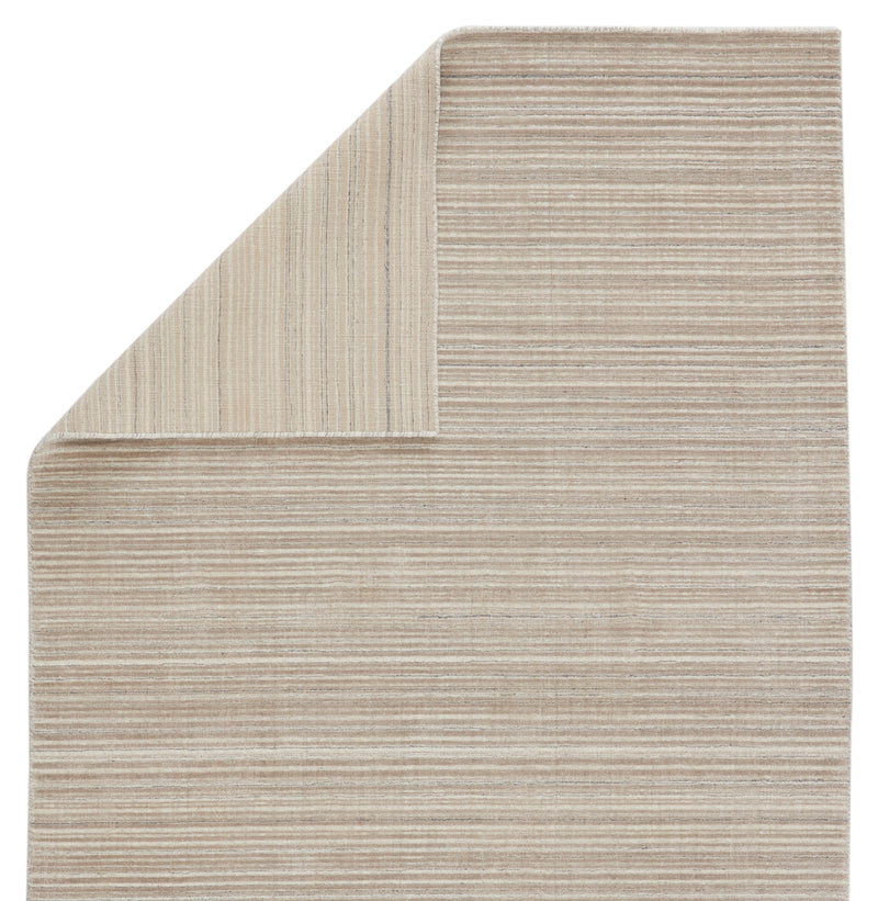 media image for Gradient Handmade Solid Rug in Gray & Light Taupe 228