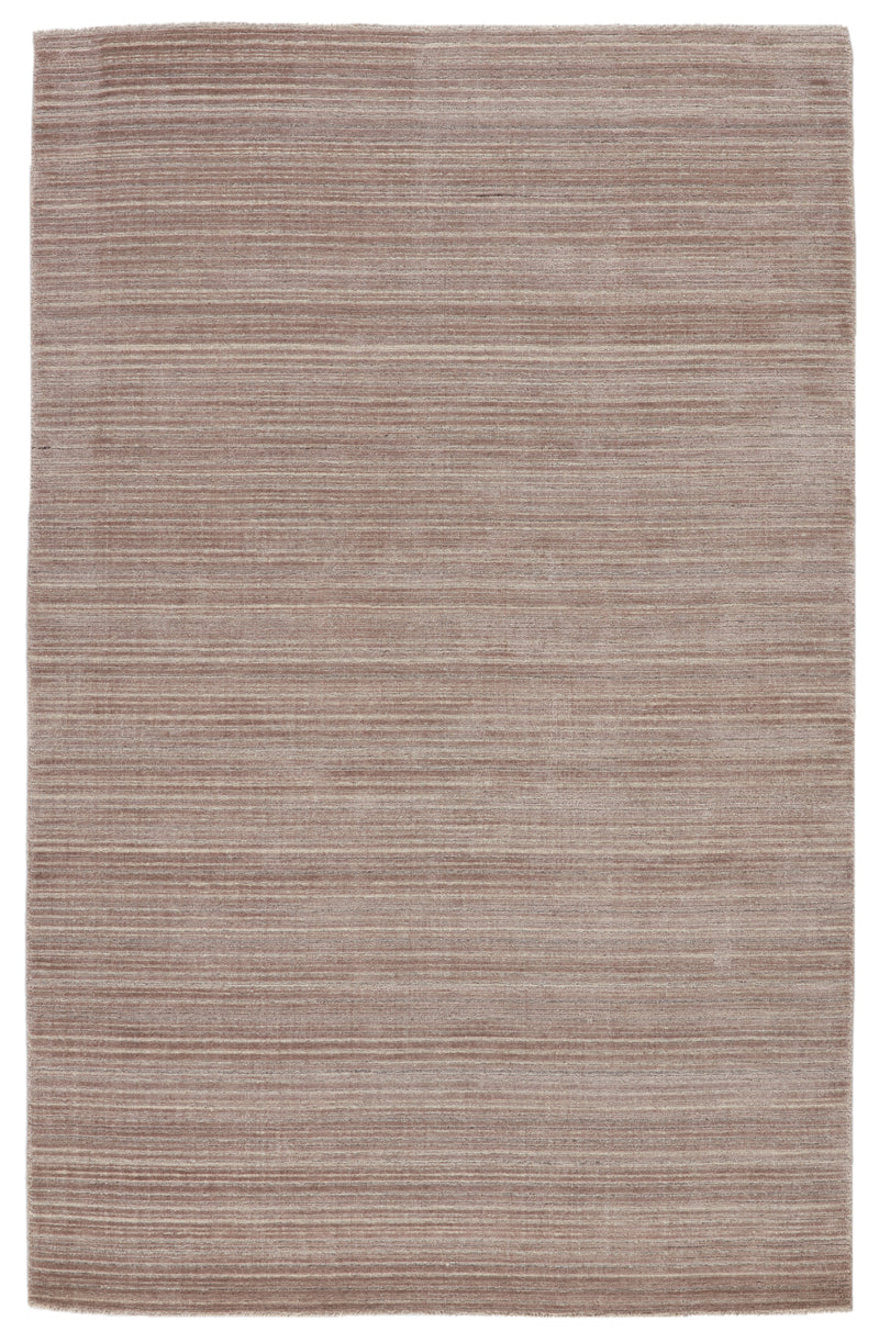 media image for Gradient Handmade Solid Rug in Light Taupe & Gray 219