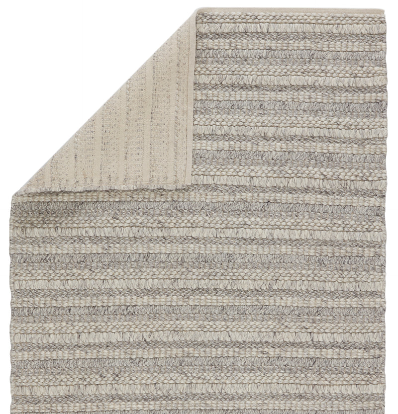 media image for nebula handmade solid gray cream area rug by jaipur living 3 266