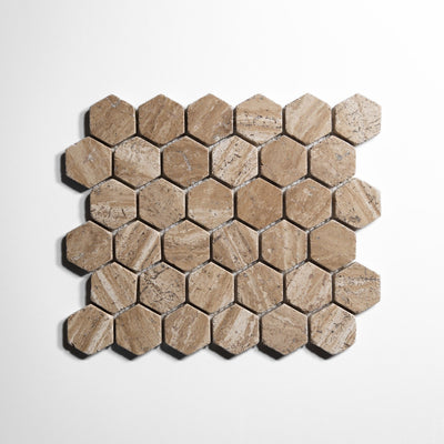 product image for 2 Inch Hexagon Mosaic Tile Sample 44