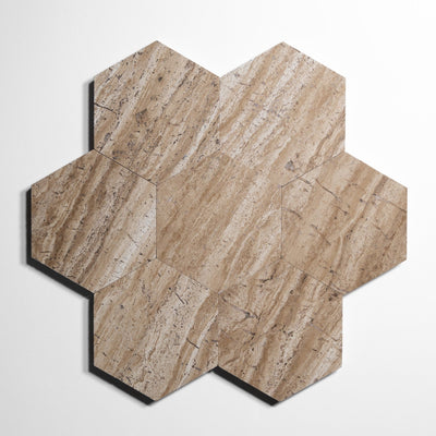 product image of stonewood 5 hexagon tile by burke decor stw5hx 1 544