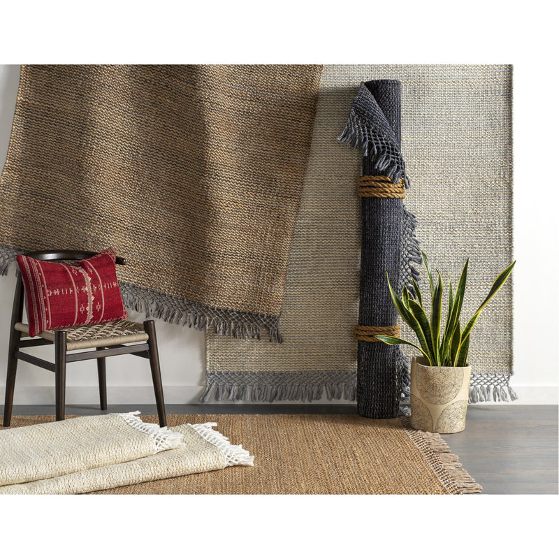 media image for Southampton SUH-2302 Hand Woven Rug in Tan & Medium Grey by Surya 269