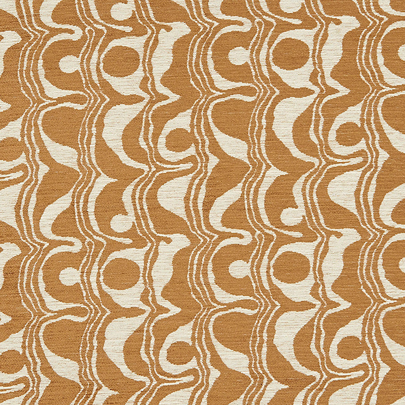 media image for Swirl Fabric in Golden Wheat 243