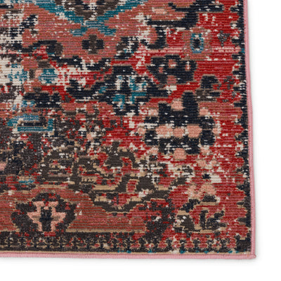 product image for Swoon Presia Indoor/Outdoor Red & Teal Rug 4 15