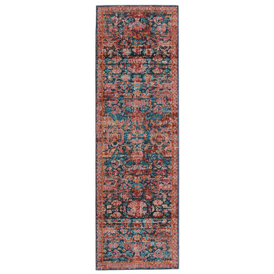 product image for Swoon Maven Indoor/Outdoor Pink & Blue Rug 1 93