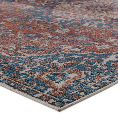 product image for Swoon Akela Indoor/Outdoor Blue & Rust Rug 2 11