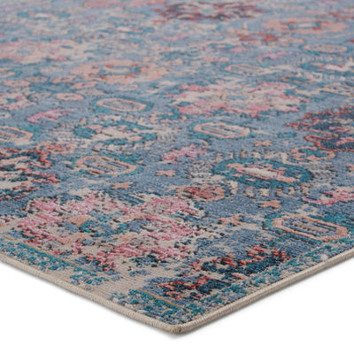 product image for Swoon Farella Indoor/Outdoor Blue & Pink Rug 2 57