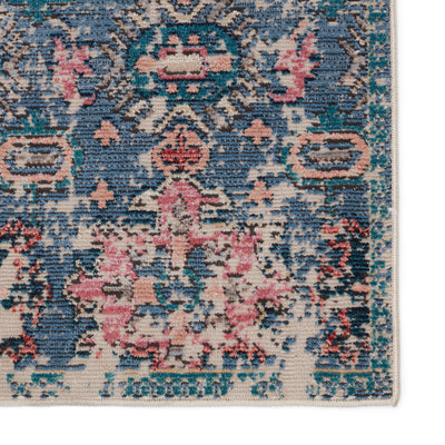 product image for Swoon Farella Indoor/Outdoor Blue & Pink Rug 4 42