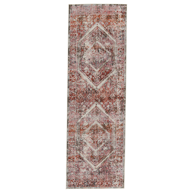 media image for Swoon Armeria Indoor/Outdoor Pink & White Rug 1 294