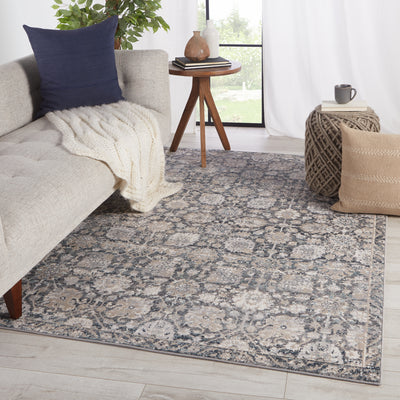 product image for Izar Oriental Rug in Gray & Beige 52