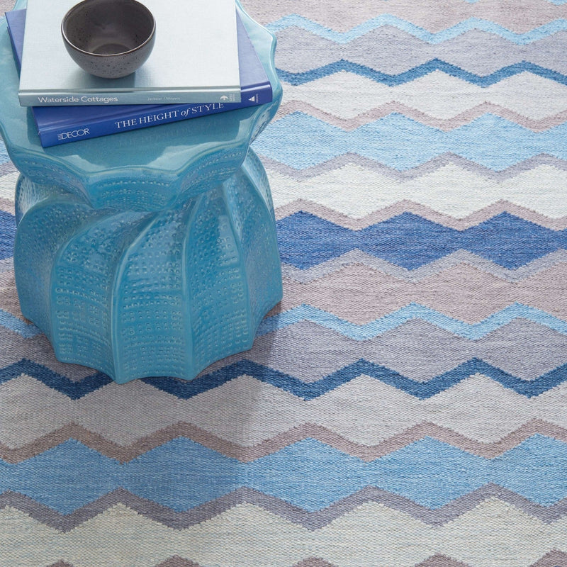 media image for safety net blue handwoven indoor outdoor rug by dash albert da1946 23 3 261