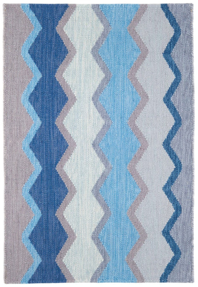 product image for safety net blue handwoven indoor outdoor rug by dash albert da1946 23 1 10