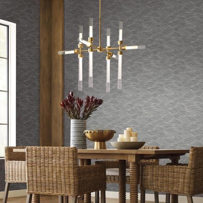 media image for Sand Crest Wallpaper from the Botanical Dreams Collection by Candice Olson for York Wallcoverings 229