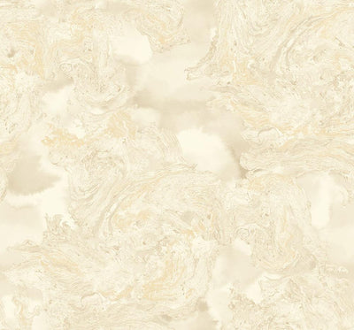 product image for Satellite Wallpaper in Bronze, Gold, and Cream from the Transition Collection by Mayflower 77