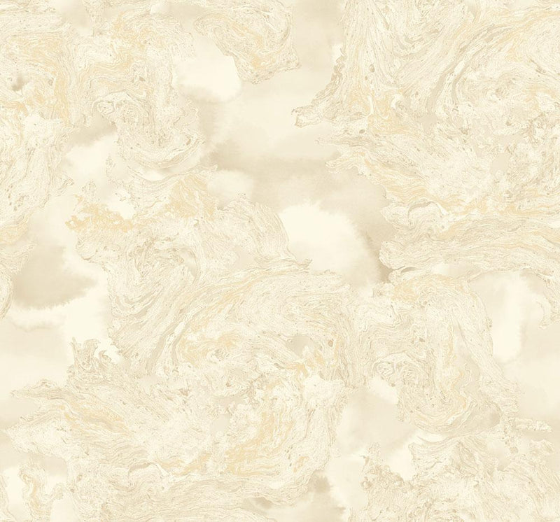 media image for Satellite Wallpaper in Bronze, Gold, and Cream from the Transition Collection by Mayflower 295