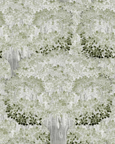 product image of Savage Leaves Wallpaper in Neutral from the Wallpaper Compendium Collection by Mind the Gap 515