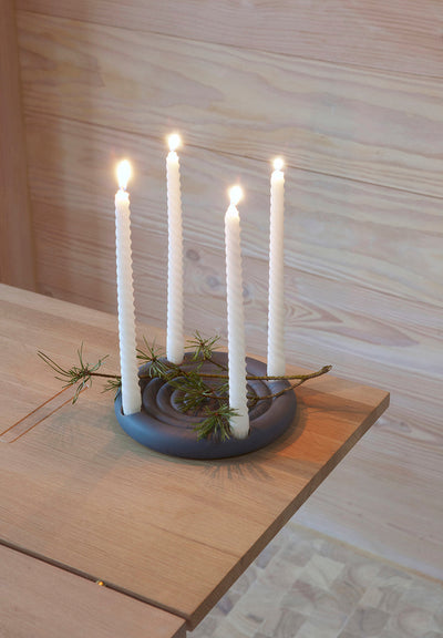 product image for savi advent candleholder midnight blue 5 74