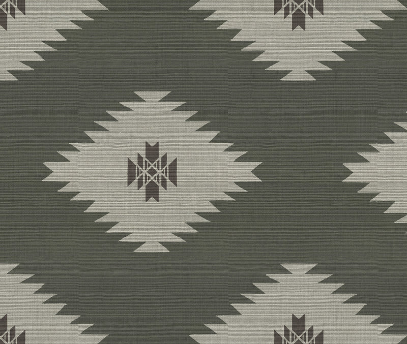 media image for sample sawtooth grasscloth wallpaper in flintstones by abnormals anonymous 1 243