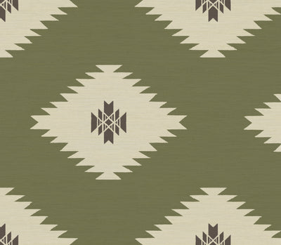 product image of Sawtooth Grasscloth Wallpaper in Uno Moss by Abnormals Anonymous 514