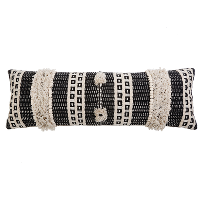 product image of sawyer handwoven pillow with insert design by pom pom at home 1 589
