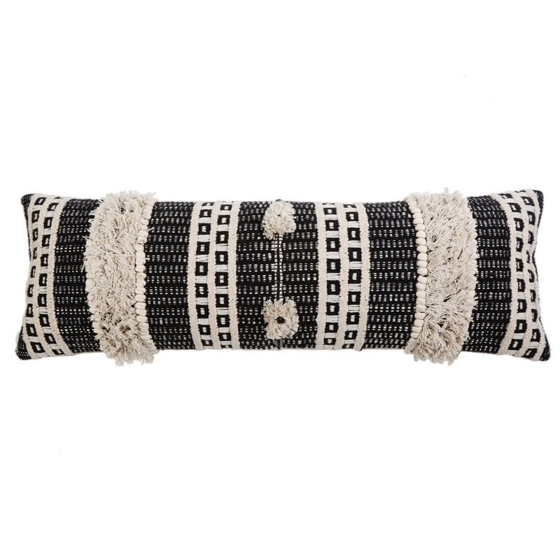 media image for sawyer handwoven pillow with insert design by pom pom at home 1 291