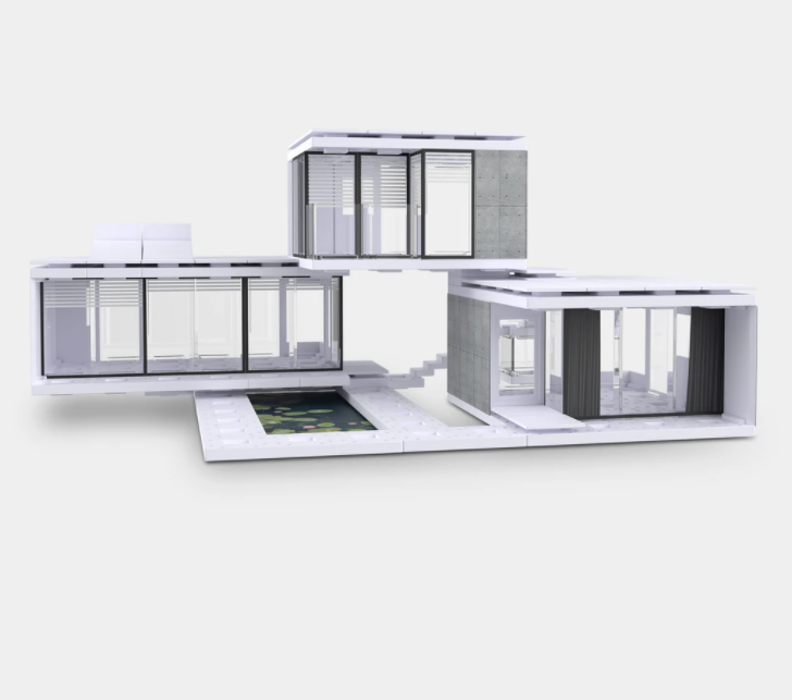 media image for arckit 200 sqm architectural model building kit 2 291