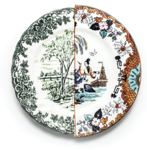 media image for Copy of Hybrid Ipazia Porcelain Dinner Plate design by Seletti 233