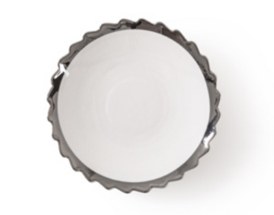 product image of diesel machine collection silver edge dessert plate by seletti 1 1 571