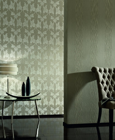 product image for Scrollwork Floral Curve Wallpaper design by BD Wall 98