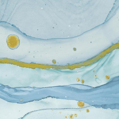 product image for Sea Foam Peel & Stick Wall Mural in Blue Multi by RoomMates for York Wallcoverings 62