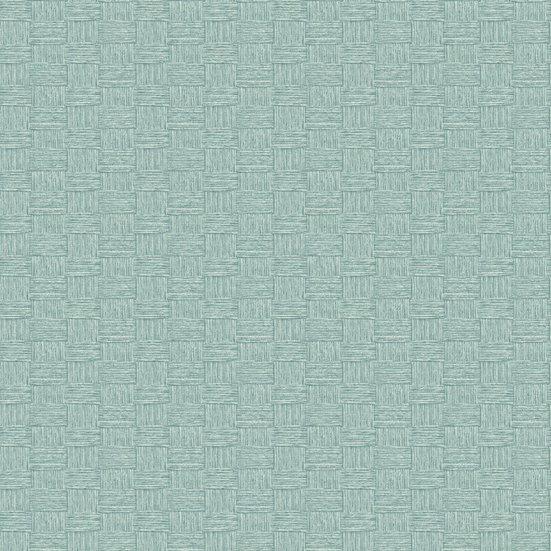 media image for Seagrass Weave Wallpaper in Robins Egg from the More Textures Collection by Seabrook Wallcoverings 285