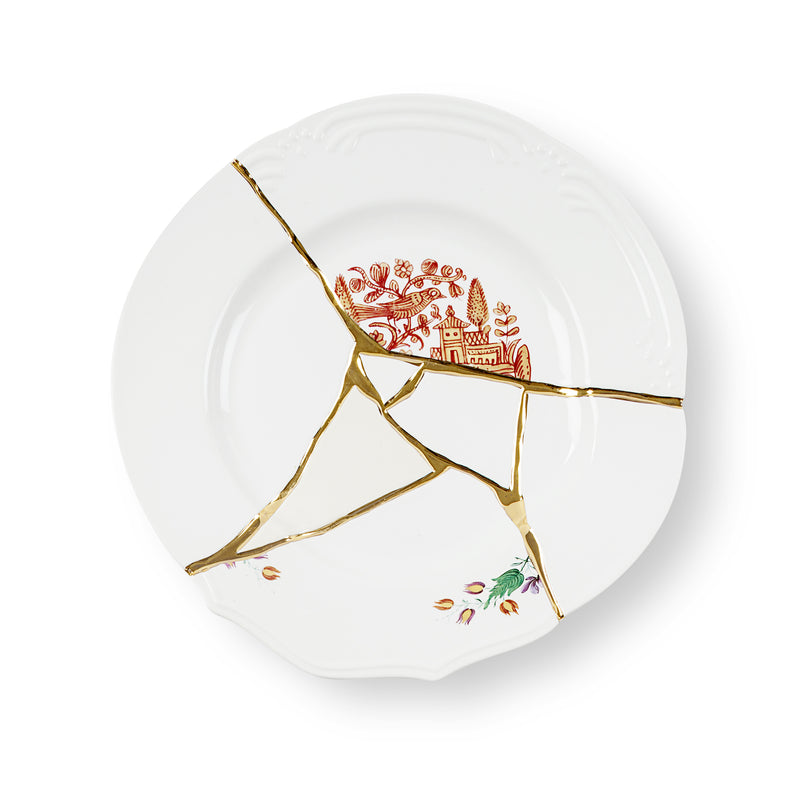 media image for kintsugi dinner plate 1 by seletti 1 255