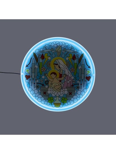 product image for gospel led neon signs virgin mary by seletti 2 8