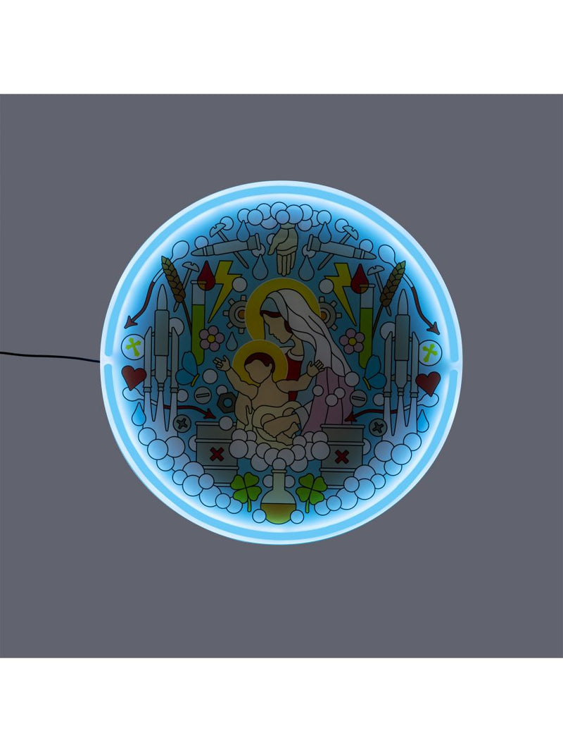 media image for gospel led neon signs virgin mary by seletti 2 276