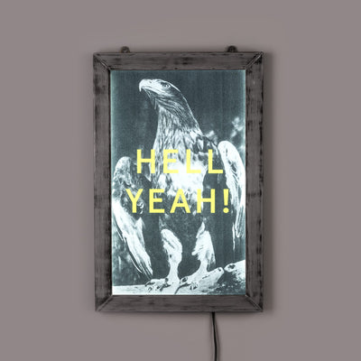 product image of diesel hell yeah backlit poster by seletti 1 570