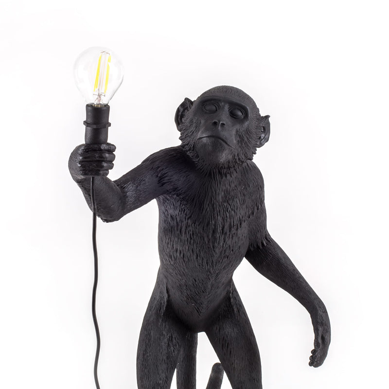 media image for The Monkey Lamp in Black Standing Version 248
