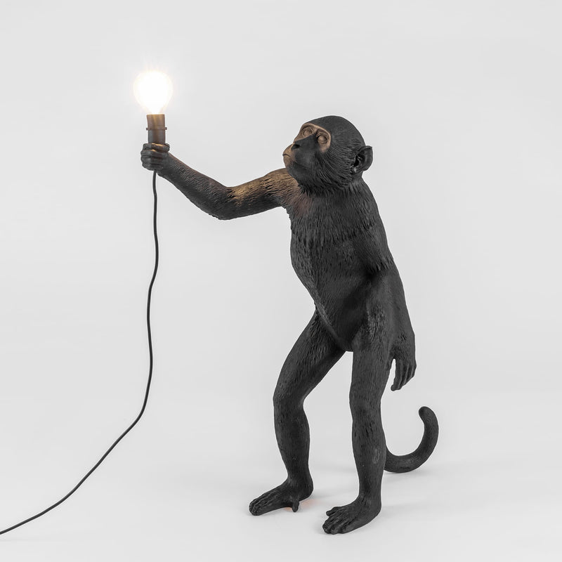 media image for The Monkey Lamp in Black Standing Version 221