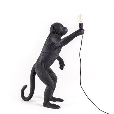 product image for The Monkey Lamp in Black Standing Version 77