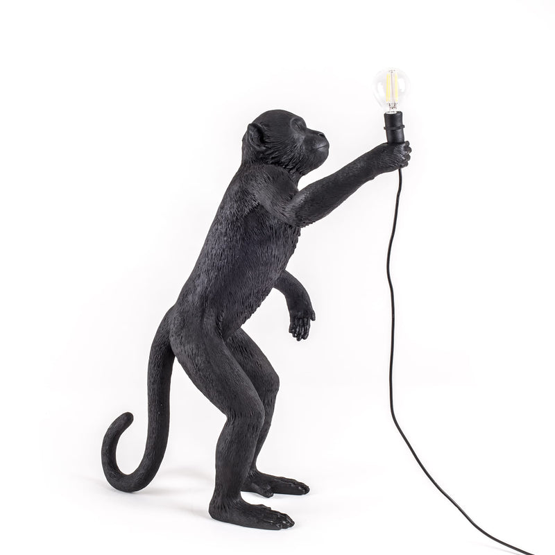 media image for The Monkey Lamp in Black Standing Version 299