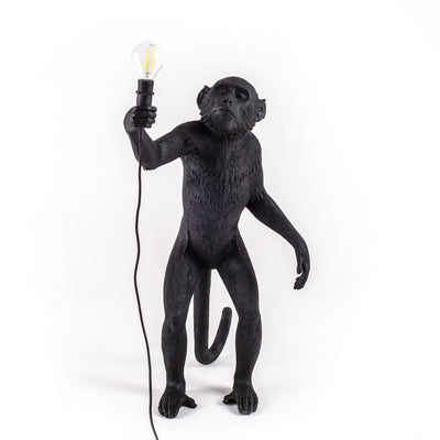 product image for The Monkey Lamp in Black Standing Version design by Seletti 76