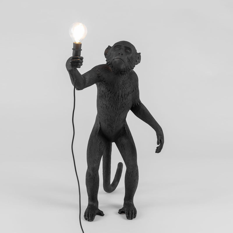 media image for The Monkey Lamp in Black Standing Version 243
