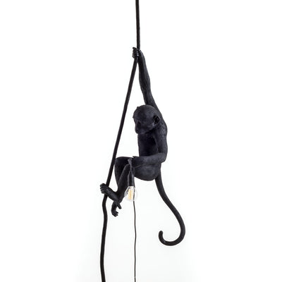 product image of The Monkey Lamp in Black Ceiling Version design by Seletti 583